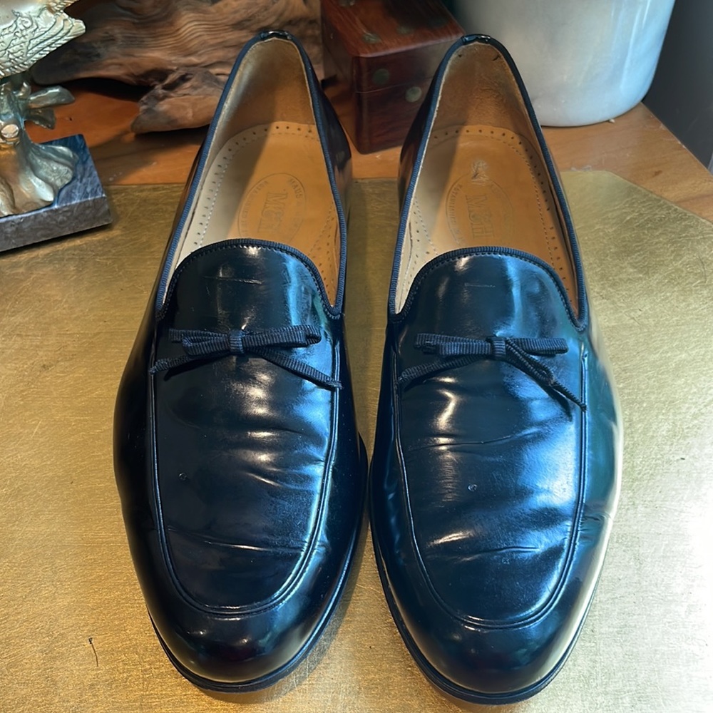 Maus & Hoffman Black Patent Leather Loafers | Lightly Worn!